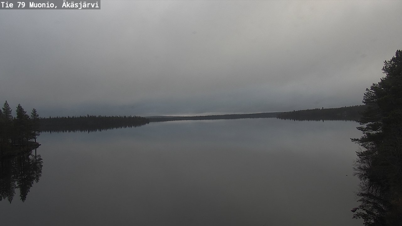 Weather Camera Image Väg 79 Muonio, Äkäsjärvi, Muonio, Lappi