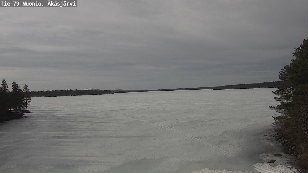 Weather Camera Image Väg 79 Muonio, Äkäsjärvi, Muonio, Lappi
