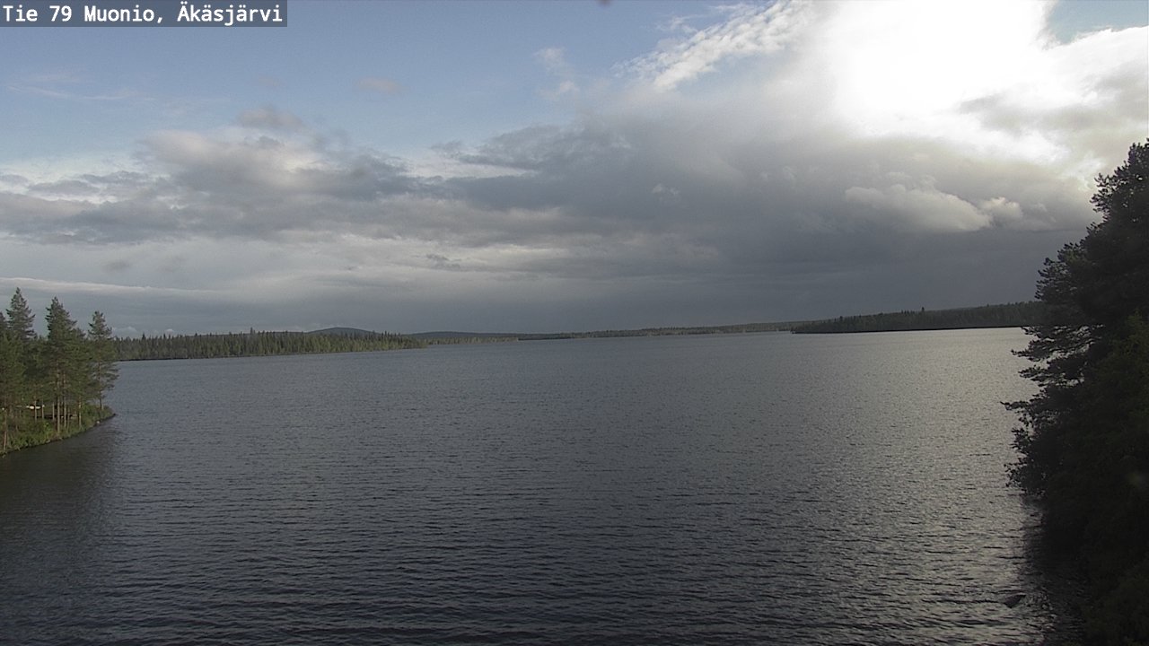 Weather Camera Image Road 79 Muonio, Äkäsjärvi, Muonio, Lappi