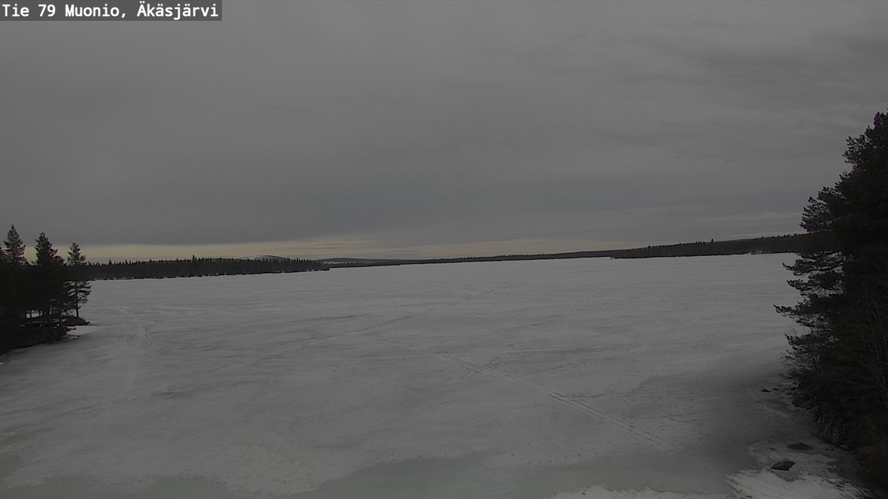 Weather Camera Image Väg 79 Muonio, Äkäsjärvi, Muonio, Lappi