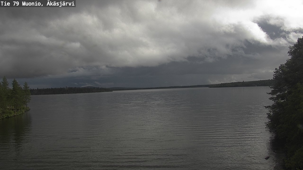 Weather Camera Image Road 79 Muonio, Äkäsjärvi, Muonio, Lappi