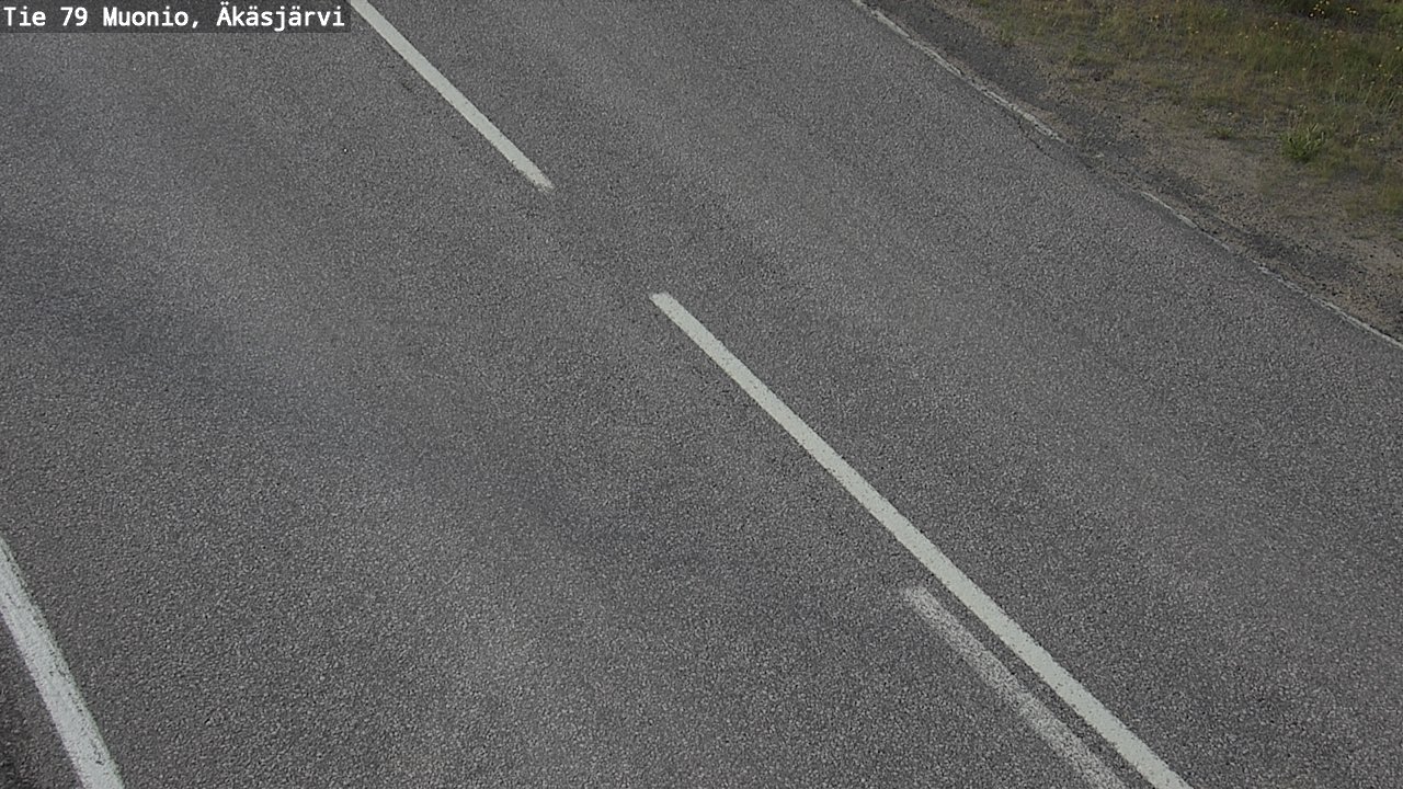 Weather Camera Image Road 79 Muonio, Äkäsjärvi, Muonio, Lappi