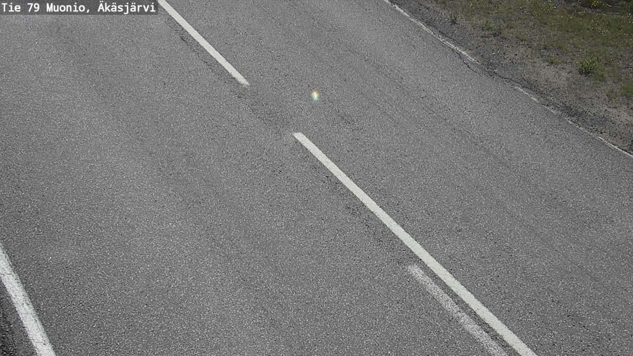 Weather Camera Image Road 79 Muonio, Äkäsjärvi, Muonio, Lappi