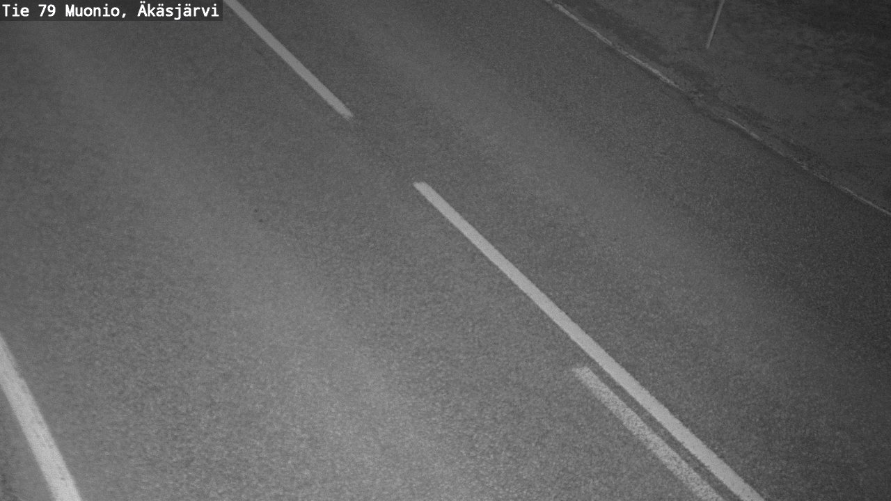 Weather Camera Image Road 79 Muonio, Äkäsjärvi, Muonio, Lappi