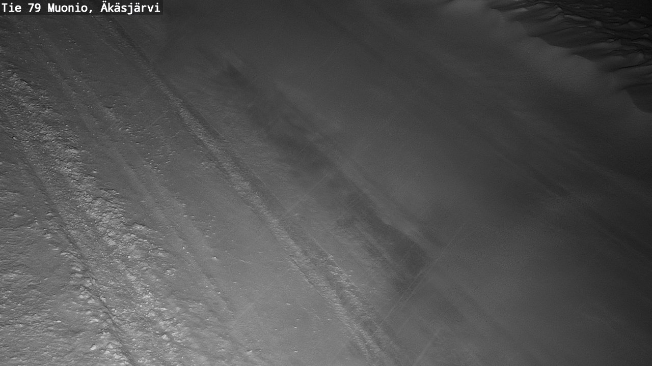 Weather Camera Image Väg 79 Muonio, Äkäsjärvi, Muonio, Lappi