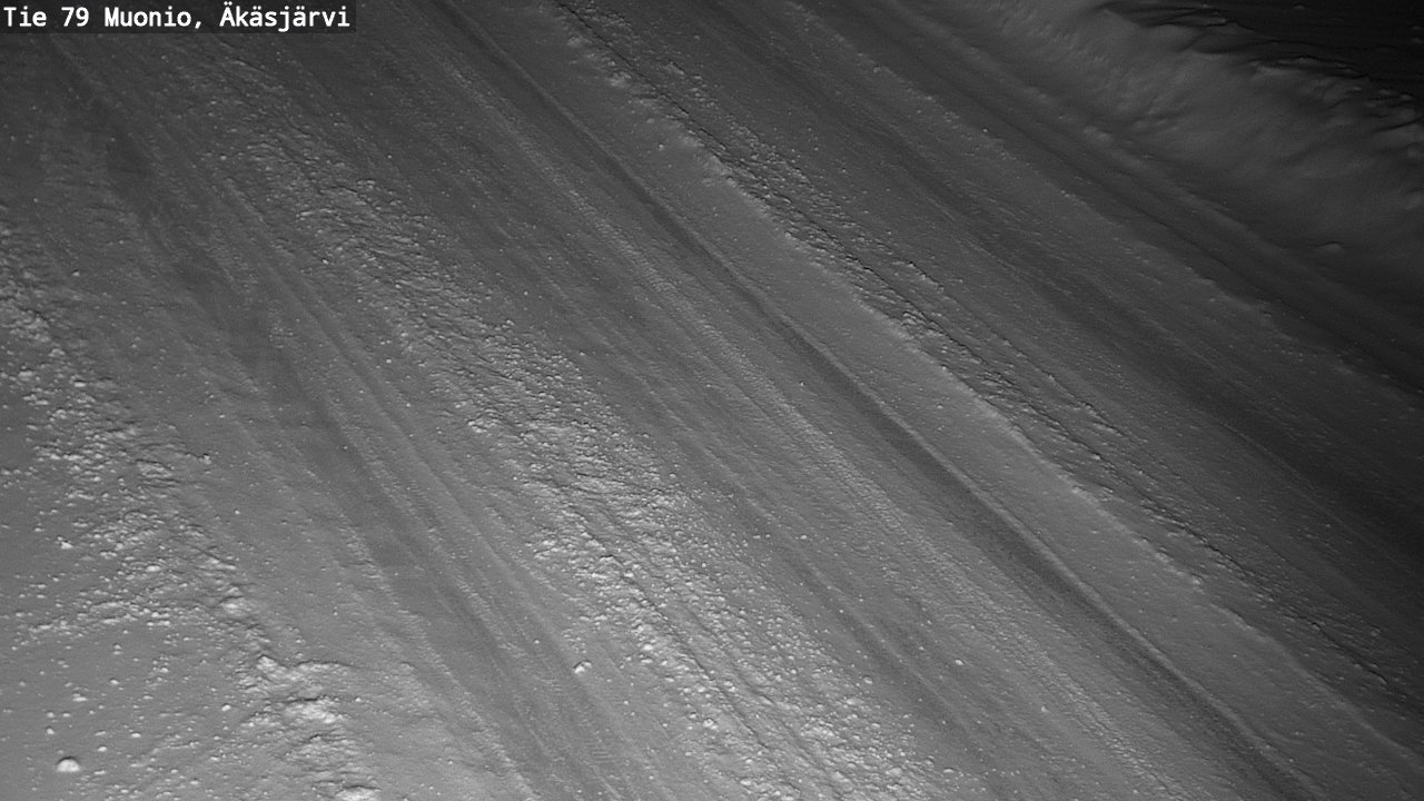 Weather Camera Image Väg 79 Muonio, Äkäsjärvi, Muonio, Lappi