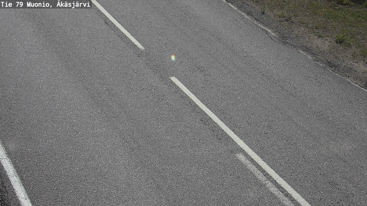 Weather Camera Image Road 79 Muonio, Äkäsjärvi, Muonio, Lappi