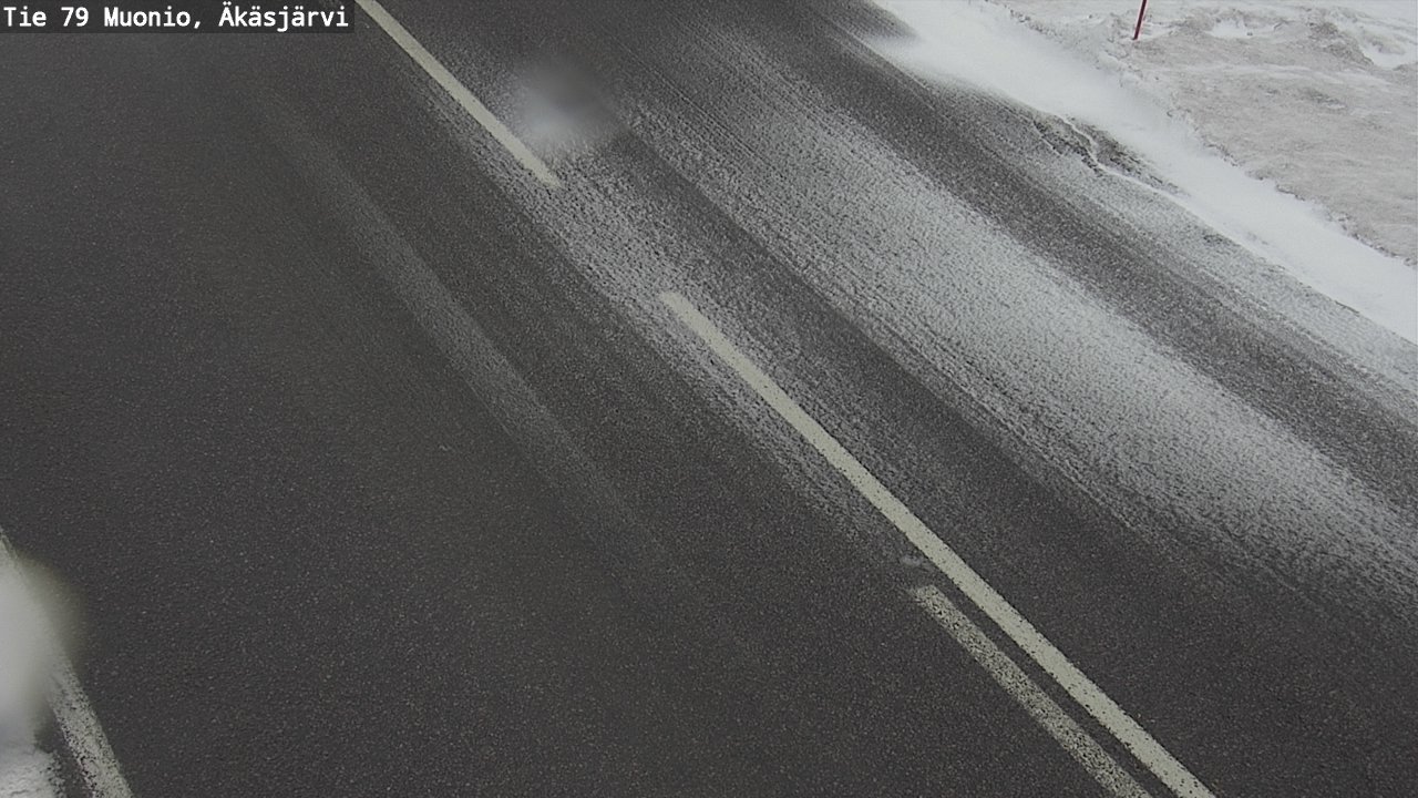 Weather Camera Image Road 79 Muonio, Äkäsjärvi, Muonio, Lappi