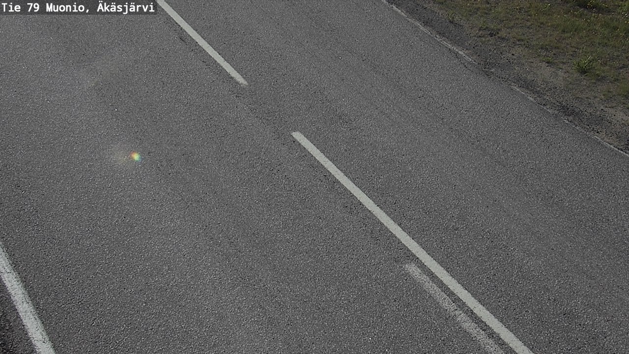 Weather Camera Image Road 79 Muonio, Äkäsjärvi, Muonio, Lappi