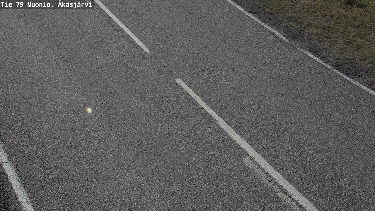 Weather Camera Image Road 79 Muonio, Äkäsjärvi, Muonio, Lappi