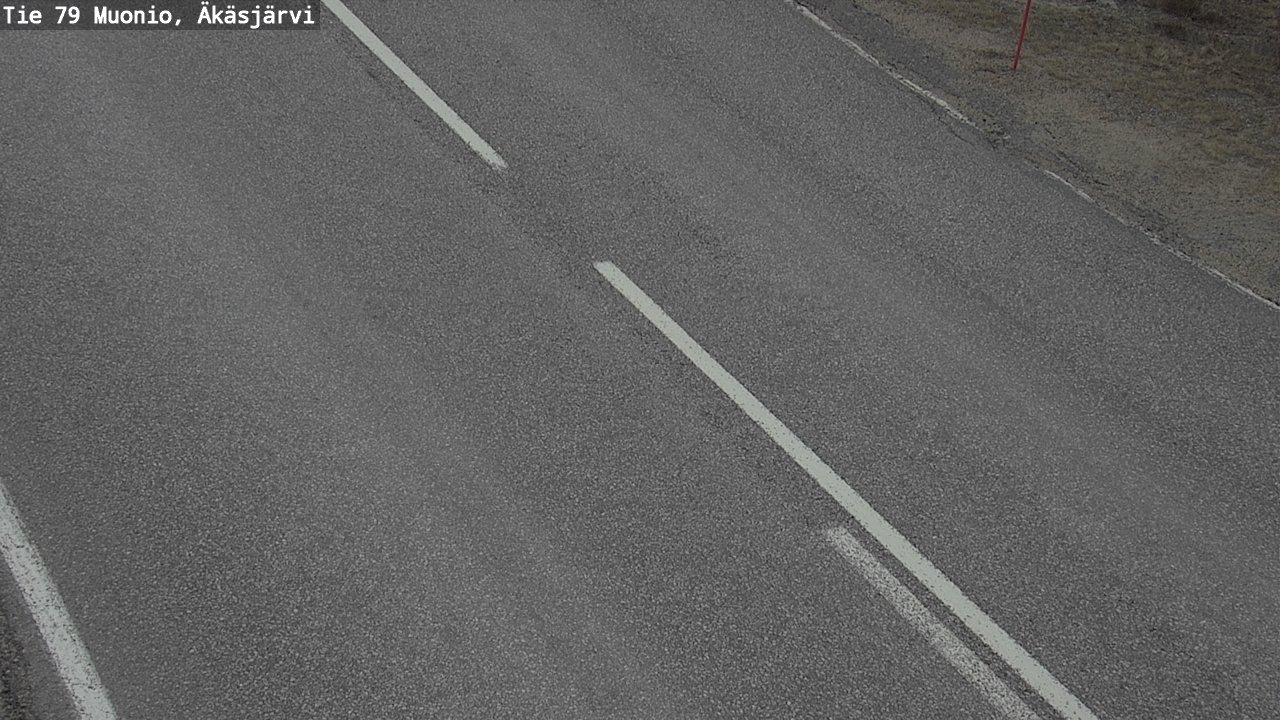 Weather Camera Image Väg 79 Muonio, Äkäsjärvi, Muonio, Lappi