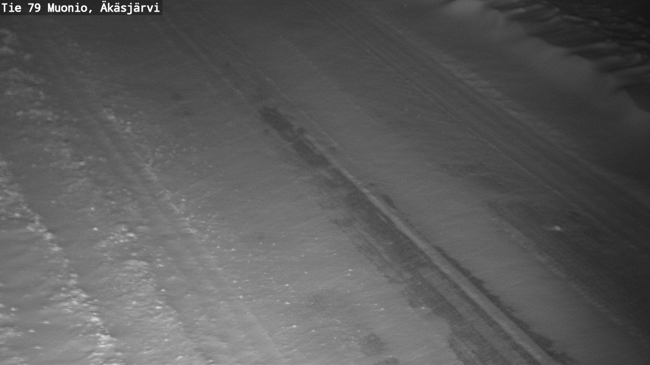 Weather Camera Image Väg 79 Muonio, Äkäsjärvi, Muonio, Lappi