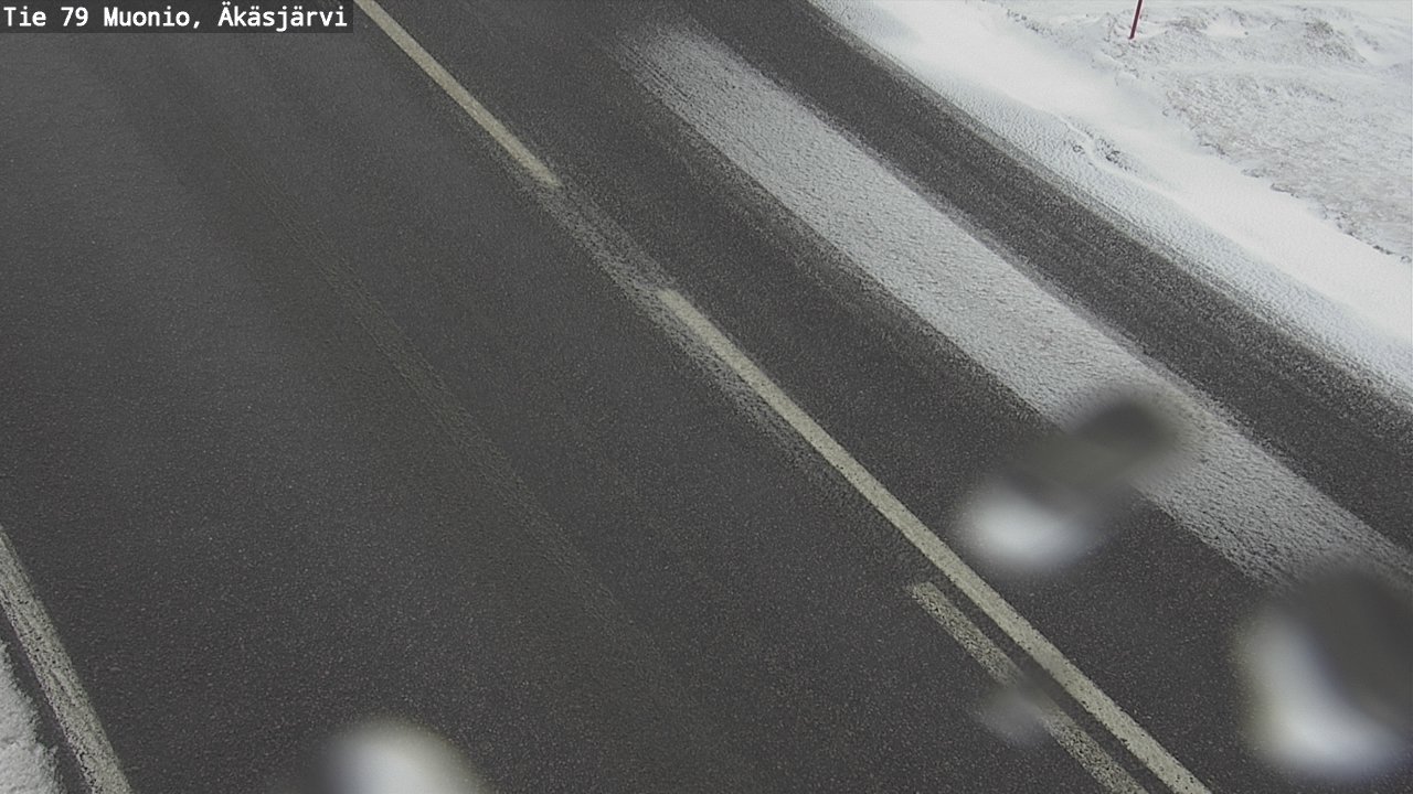 Weather Camera Image Väg 79 Muonio, Äkäsjärvi, Muonio, Lappi