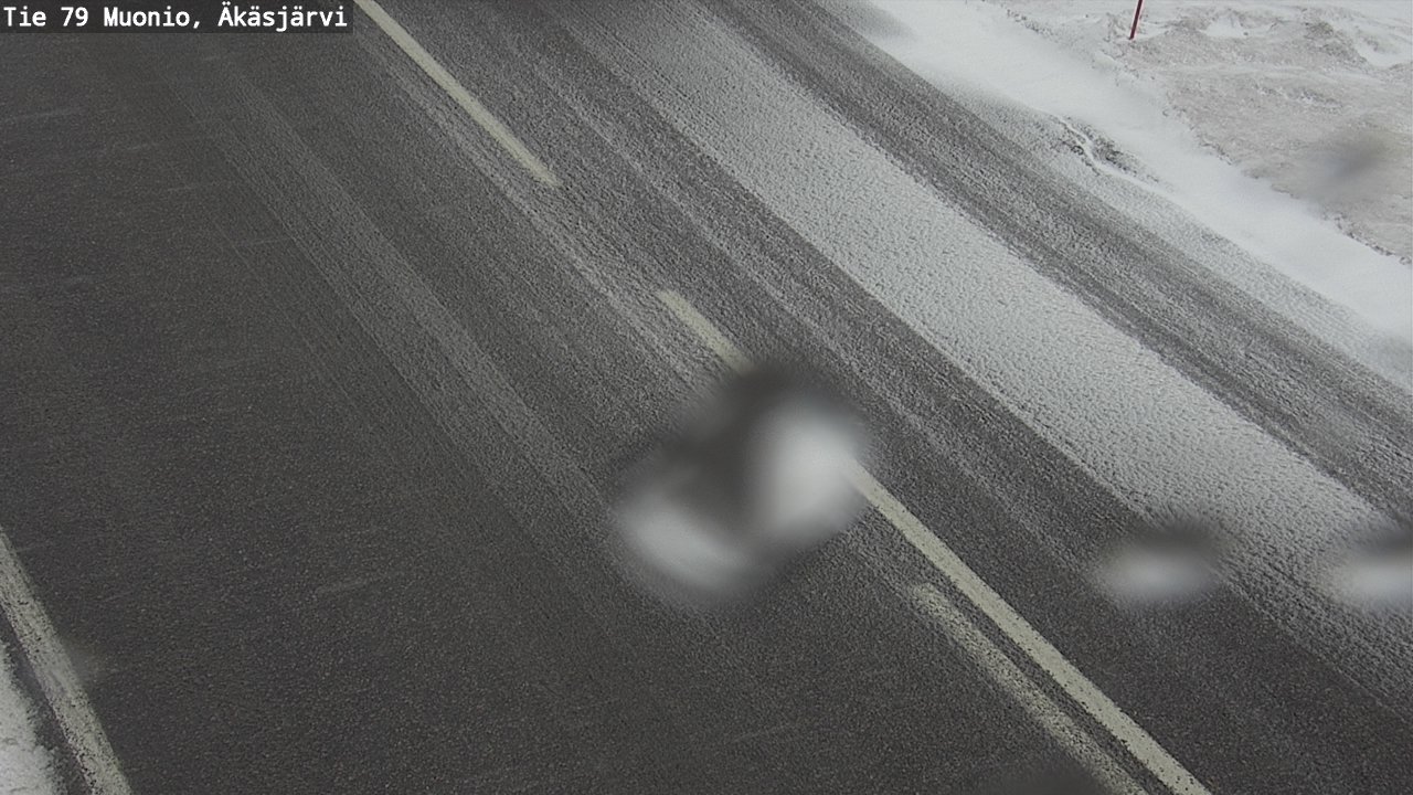Weather Camera Image Väg 79 Muonio, Äkäsjärvi, Muonio, Lappi