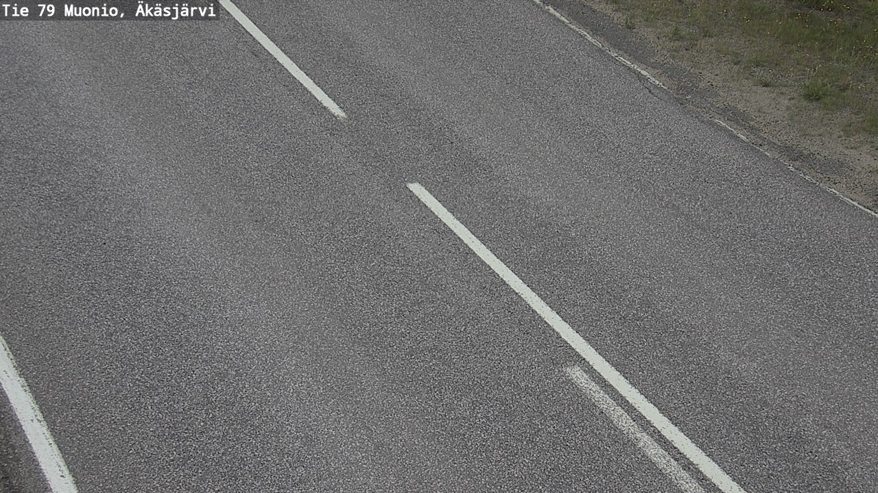 Weather Camera Image Road 79 Muonio, Äkäsjärvi, Muonio, Lappi