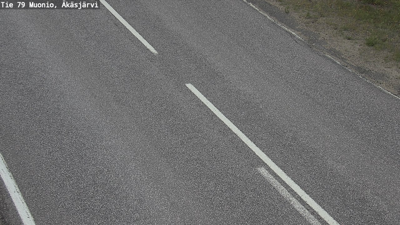 Weather Camera Image Road 79 Muonio, Äkäsjärvi, Muonio, Lappi