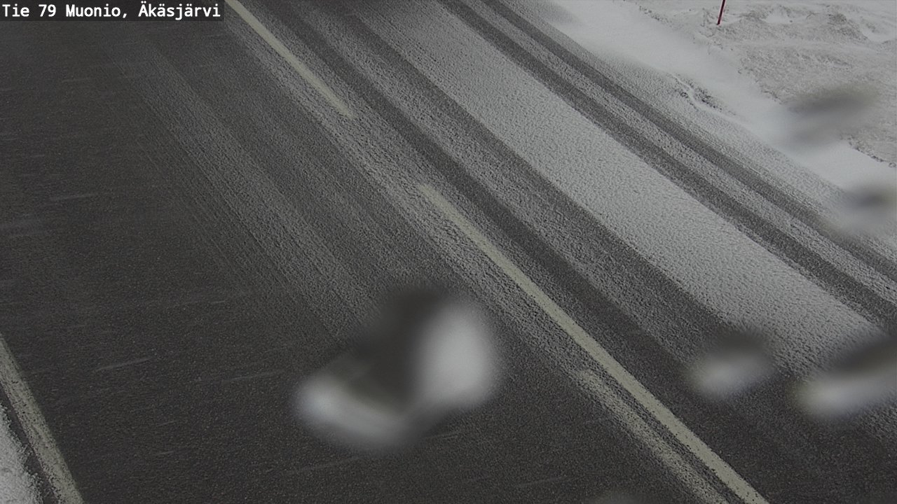 Weather Camera Image Väg 79 Muonio, Äkäsjärvi, Muonio, Lappi
