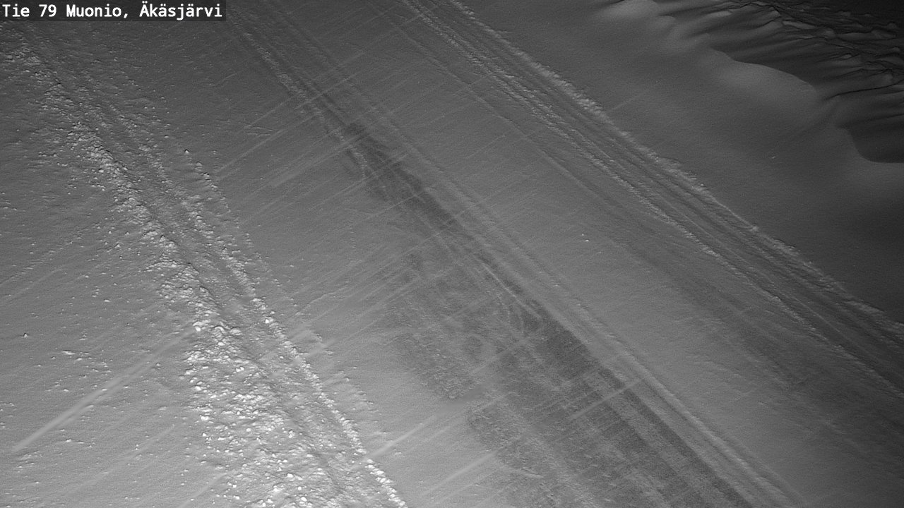 Weather Camera Image Väg 79 Muonio, Äkäsjärvi, Muonio, Lappi
