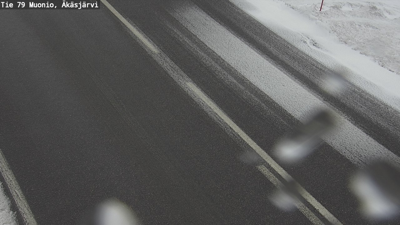 Weather Camera Image Väg 79 Muonio, Äkäsjärvi, Muonio, Lappi