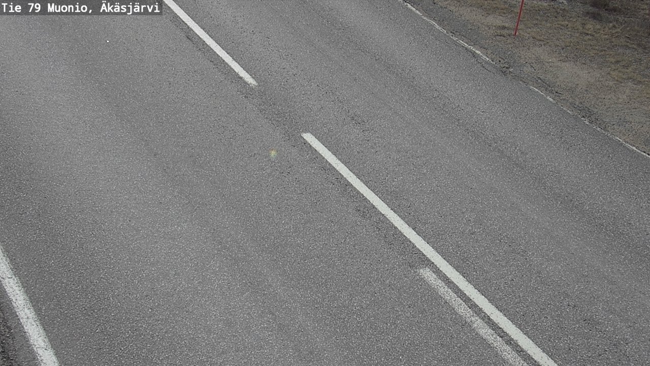 Weather Camera Image Väg 79 Muonio, Äkäsjärvi, Muonio, Lappi