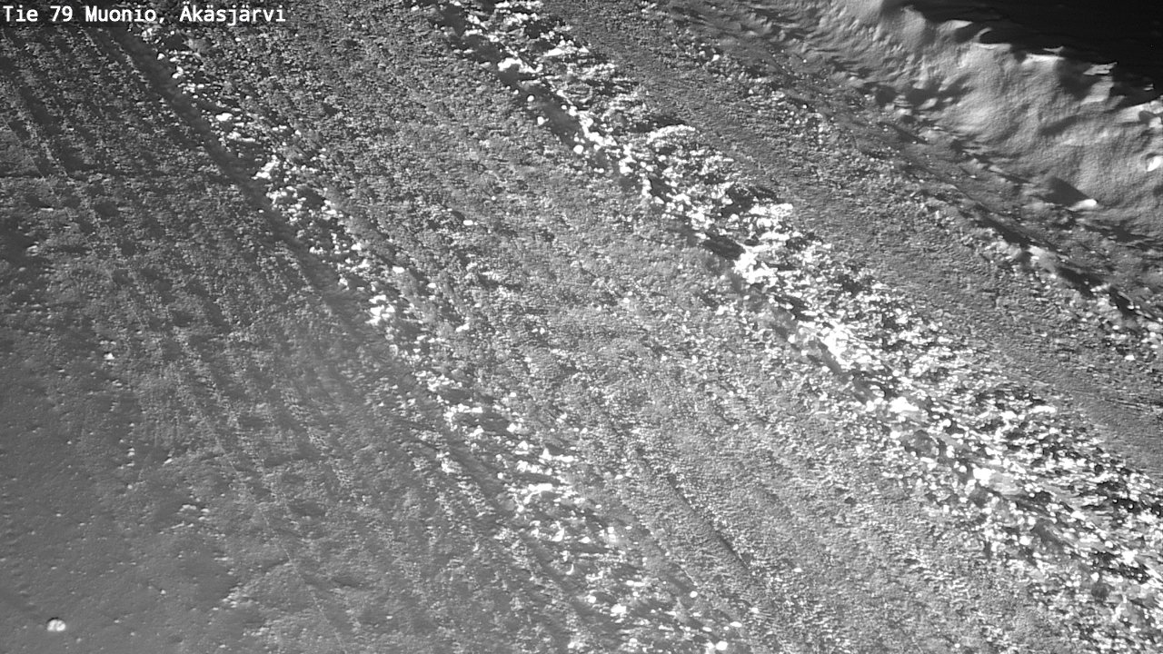 Weather Camera Image Väg 79 Muonio, Äkäsjärvi, Muonio, Lappi