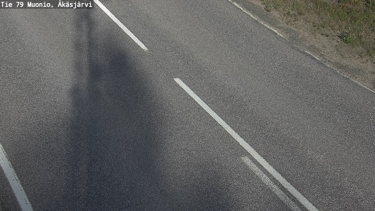 Weather Camera Image Road 79 Muonio, Äkäsjärvi, Muonio, Lappi