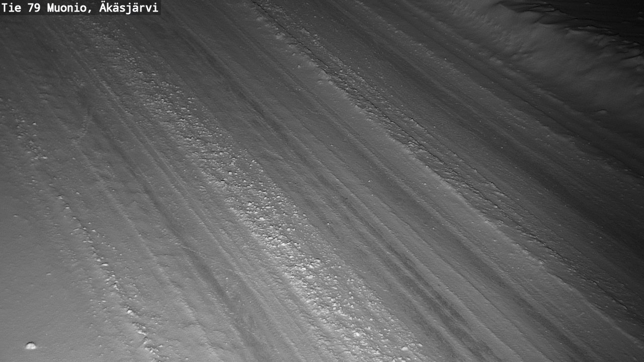 Weather Camera Image Väg 79 Muonio, Äkäsjärvi, Muonio, Lappi