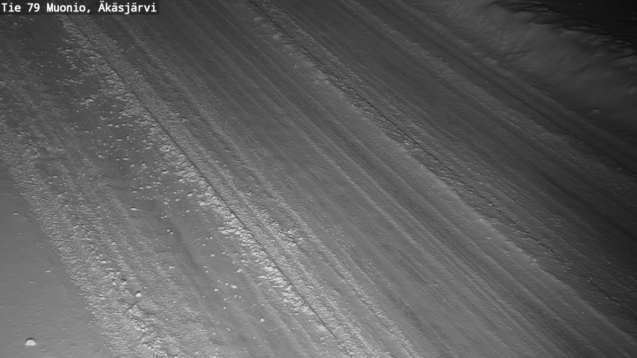 Weather Camera Image Väg 79 Muonio, Äkäsjärvi, Muonio, Lappi