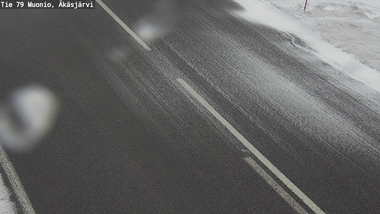 Weather Camera Image Road 79 Muonio, Äkäsjärvi, Muonio, Lappi