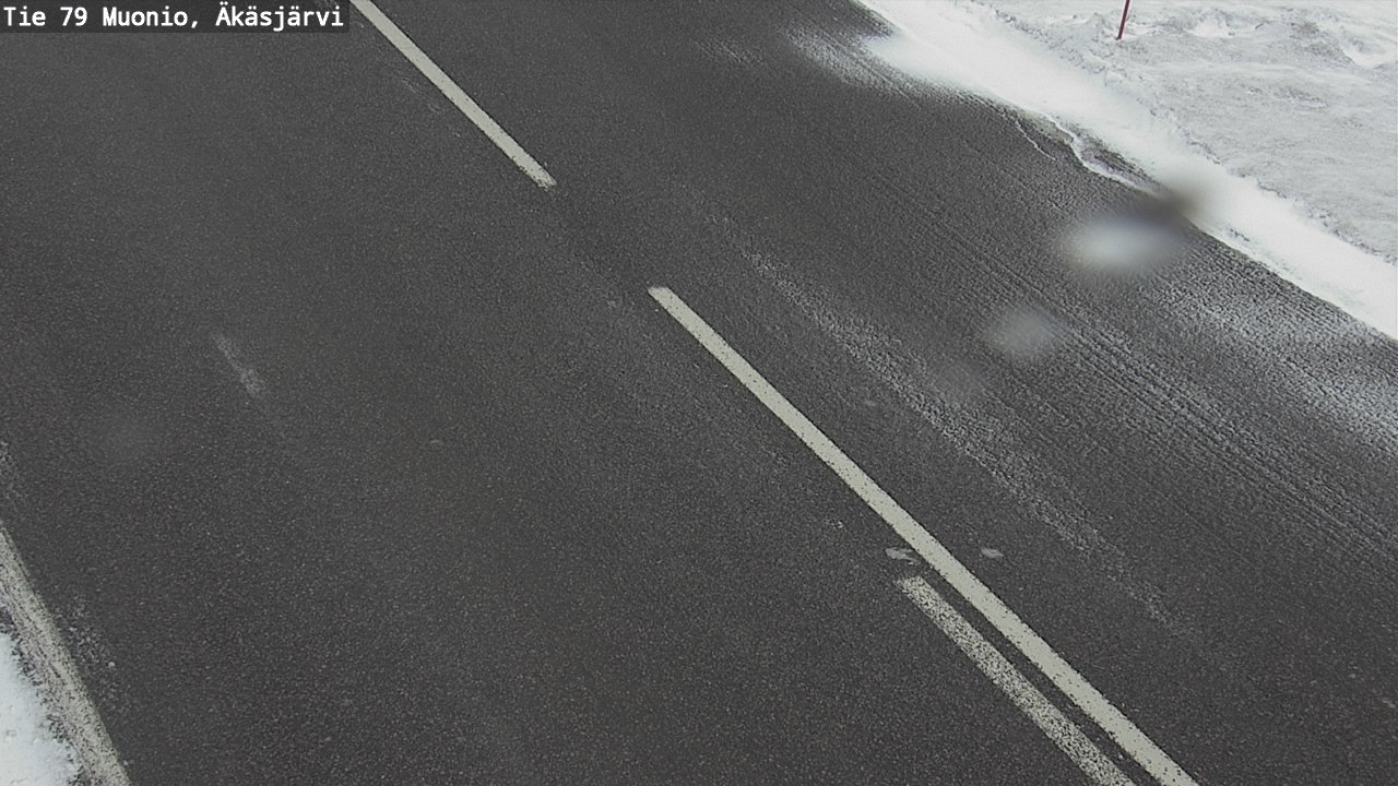Weather Camera Image Road 79 Muonio, Äkäsjärvi, Muonio, Lappi