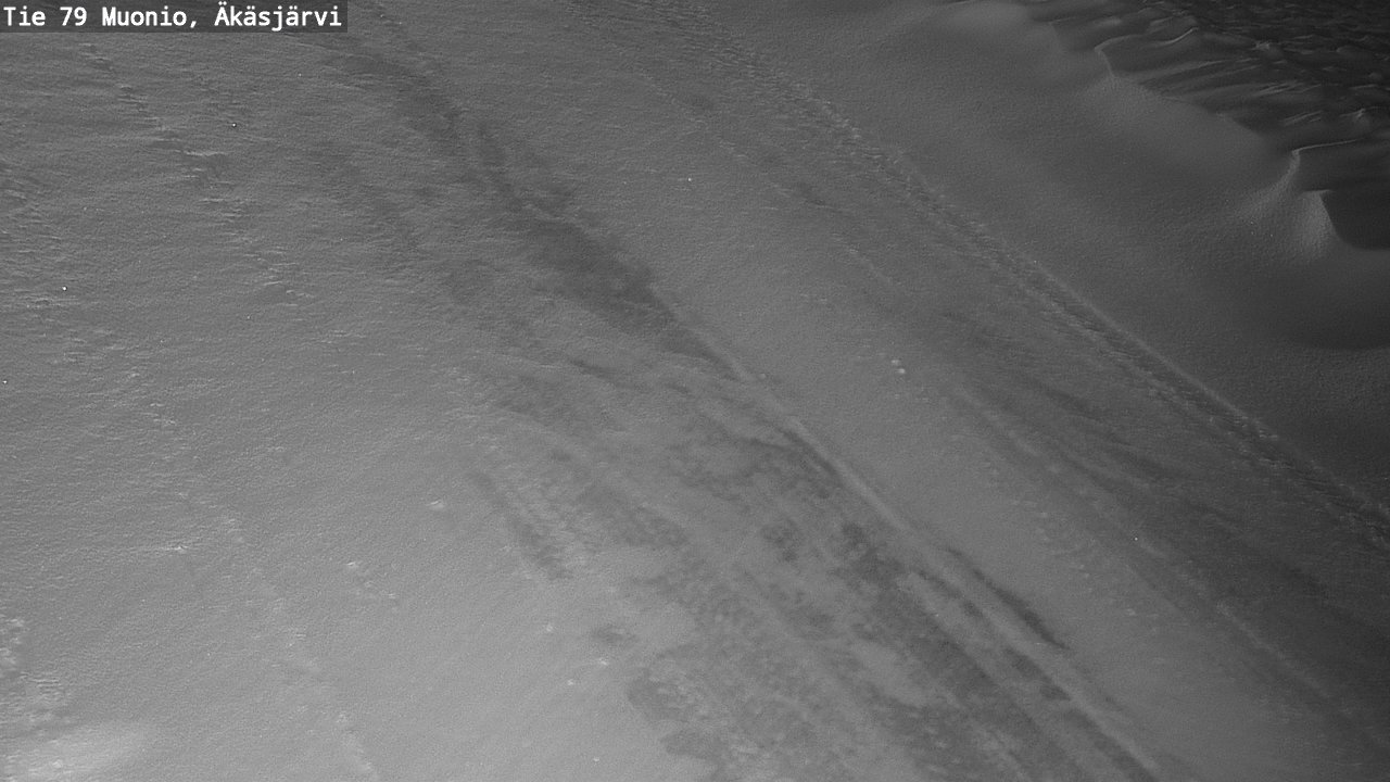 Weather Camera Image Väg 79 Muonio, Äkäsjärvi, Muonio, Lappi