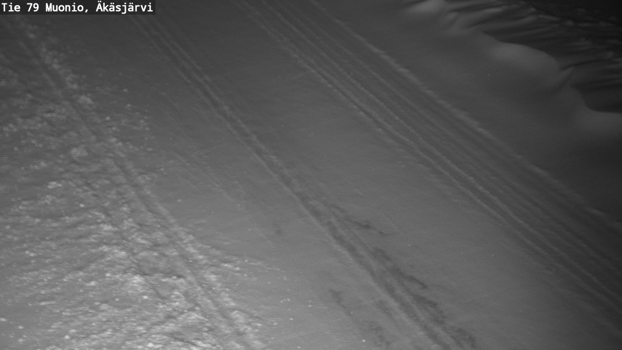 Weather Camera Image Väg 79 Muonio, Äkäsjärvi, Muonio, Lappi