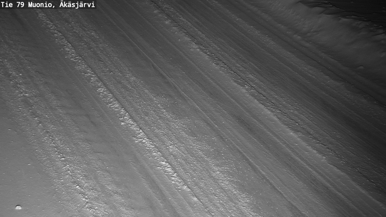 Weather Camera Image Väg 79 Muonio, Äkäsjärvi, Muonio, Lappi