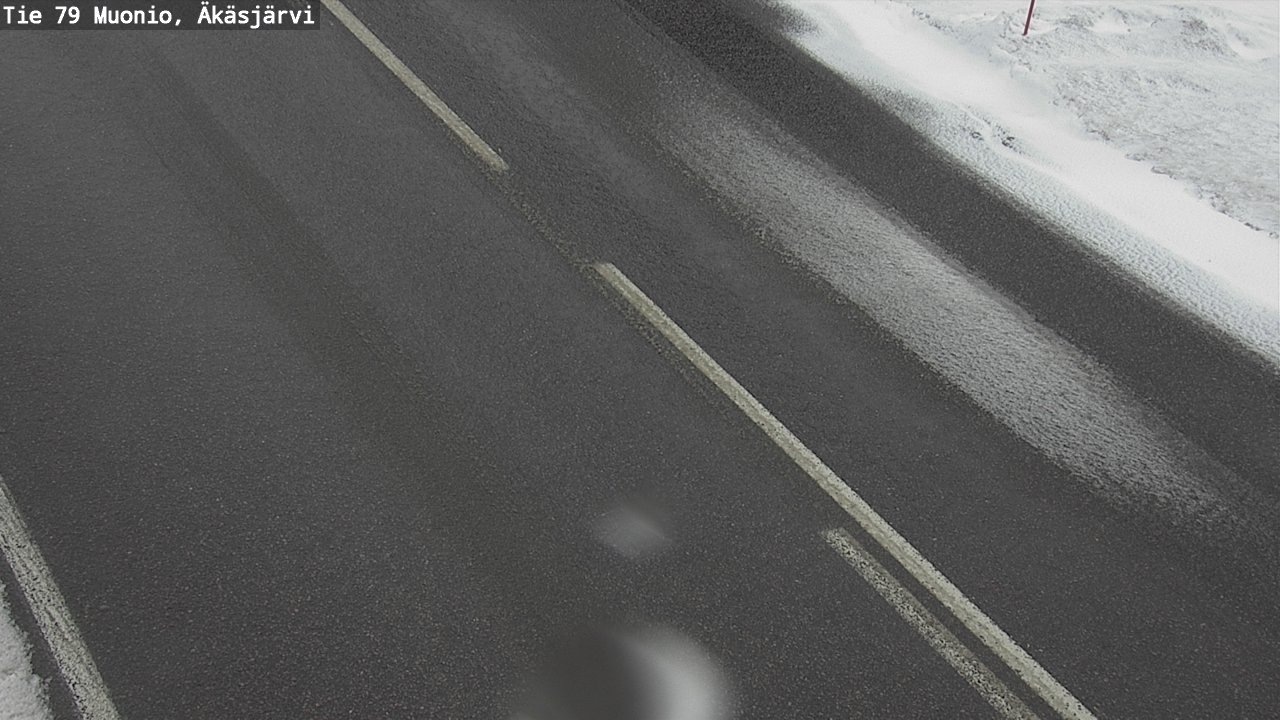 Weather Camera Image Väg 79 Muonio, Äkäsjärvi, Muonio, Lappi