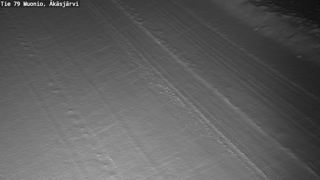 Weather Camera Image Väg 79 Muonio, Äkäsjärvi, Muonio, Lappi