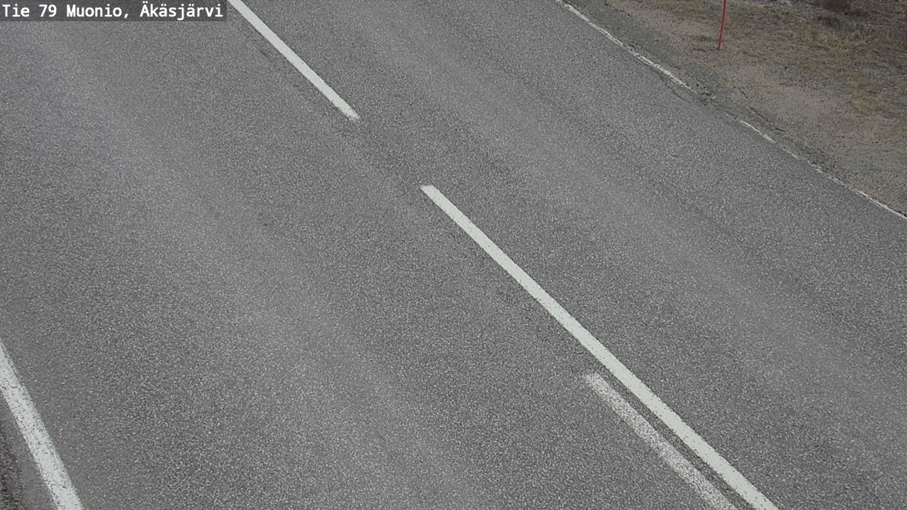 Weather Camera Image Väg 79 Muonio, Äkäsjärvi, Muonio, Lappi