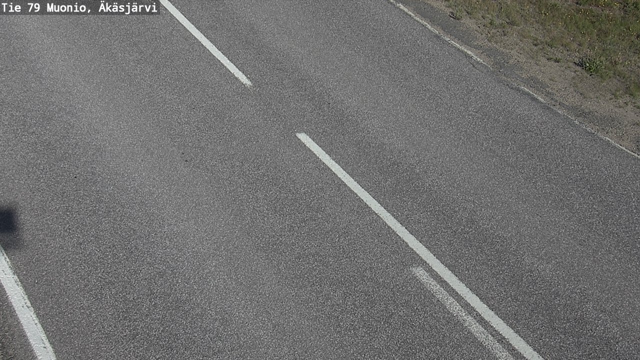 Weather Camera Image Road 79 Muonio, Äkäsjärvi, Muonio, Lappi