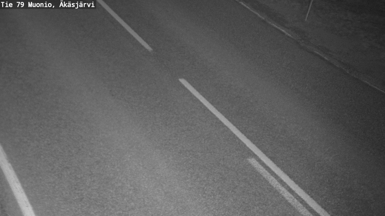 Weather Camera Image Road 79 Muonio, Äkäsjärvi, Muonio, Lappi