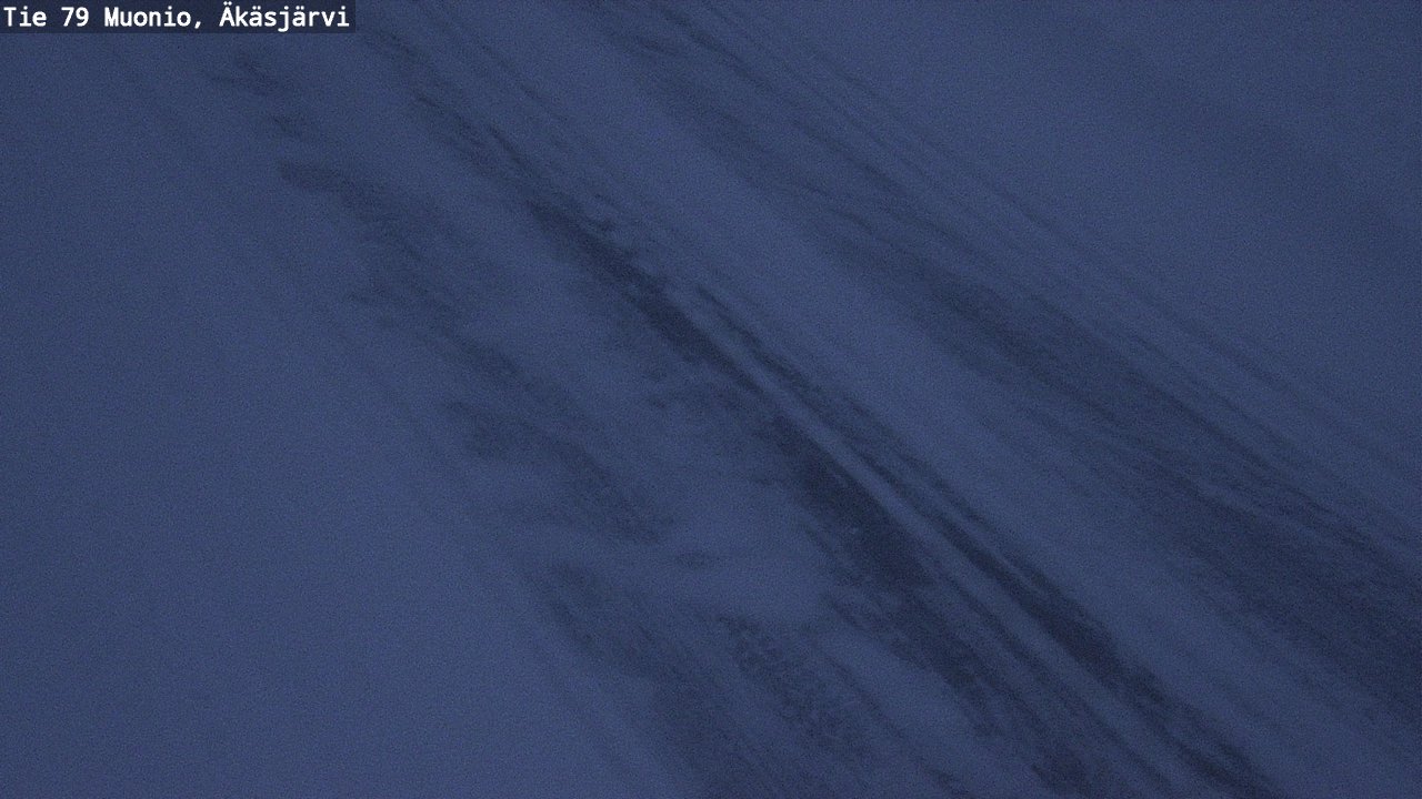 Weather Camera Image Väg 79 Muonio, Äkäsjärvi, Muonio, Lappi