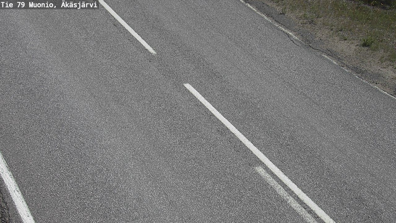 Weather Camera Image Road 79 Muonio, Äkäsjärvi, Muonio, Lappi