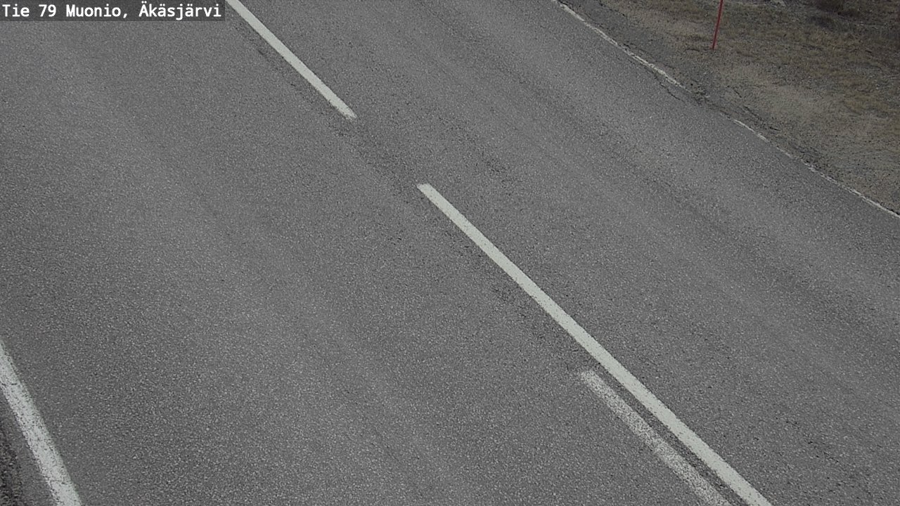 Weather Camera Image Väg 79 Muonio, Äkäsjärvi, Muonio, Lappi