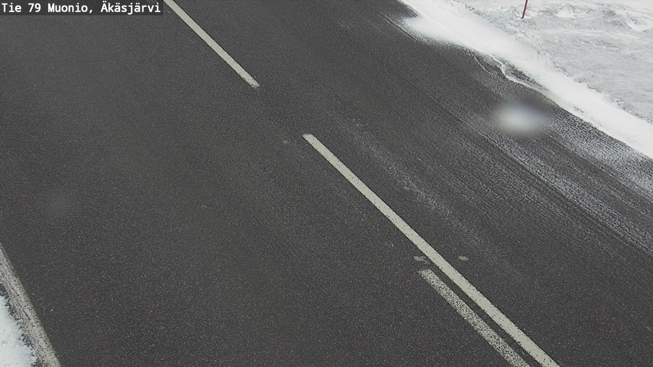 Weather Camera Image Road 79 Muonio, Äkäsjärvi, Muonio, Lappi