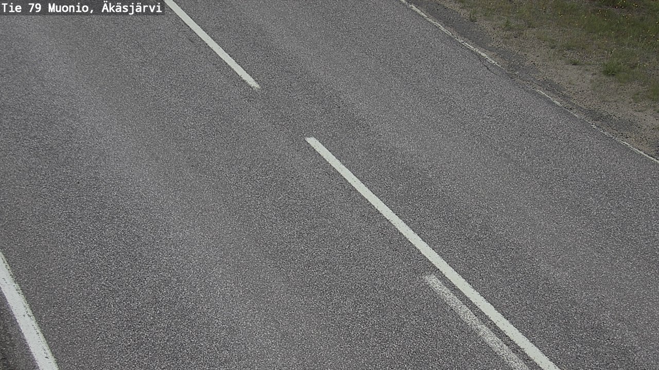 Weather Camera Image Road 79 Muonio, Äkäsjärvi, Muonio, Lappi