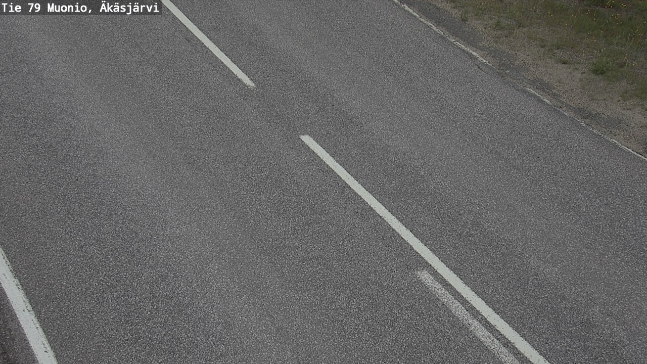 Weather Camera Image Road 79 Muonio, Äkäsjärvi, Muonio, Lappi