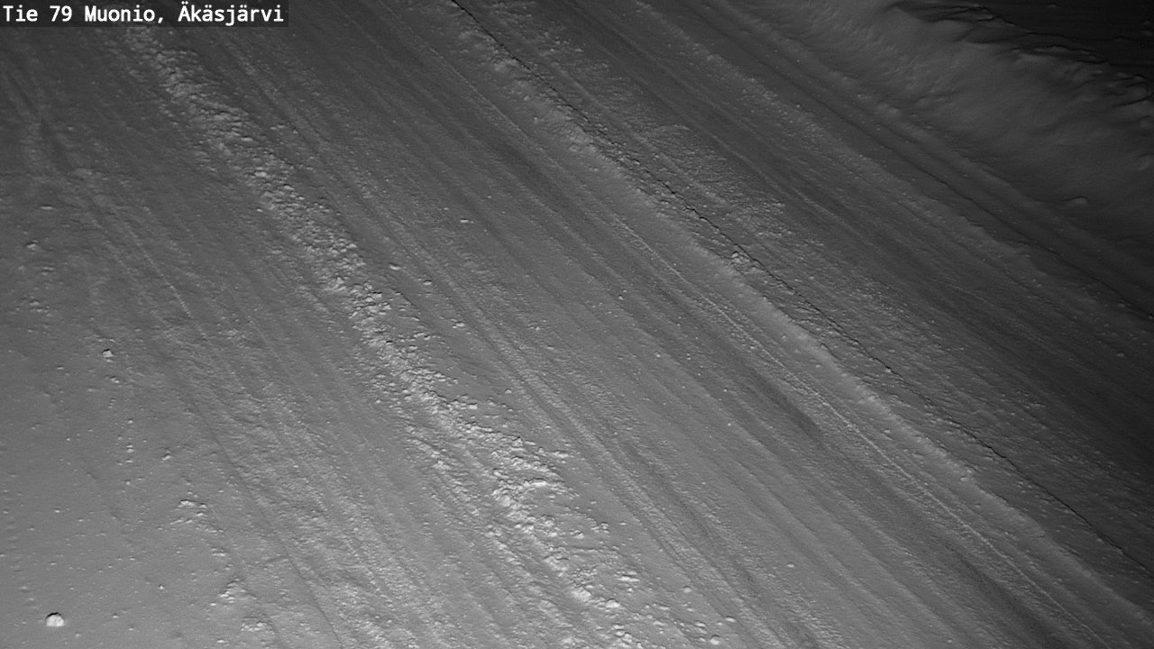 Weather Camera Image Väg 79 Muonio, Äkäsjärvi, Muonio, Lappi