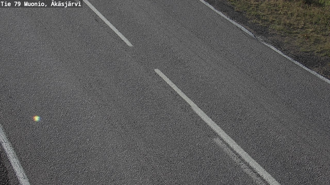 Weather Camera Image Road 79 Muonio, Äkäsjärvi, Muonio, Lappi