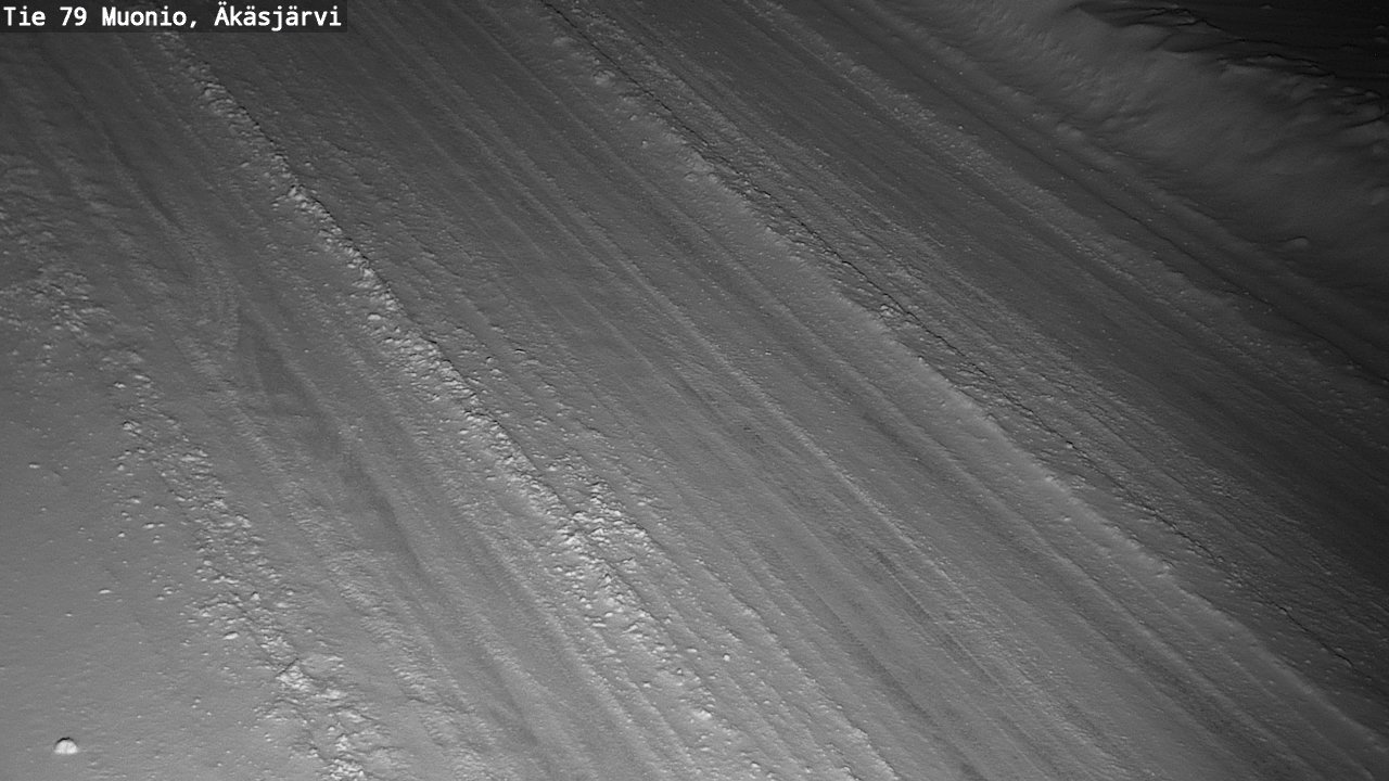 Weather Camera Image Väg 79 Muonio, Äkäsjärvi, Muonio, Lappi