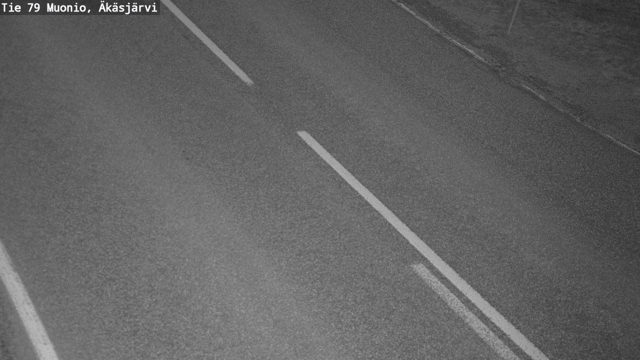 Weather Camera Image Road 79 Muonio, Äkäsjärvi, Muonio, Lappi