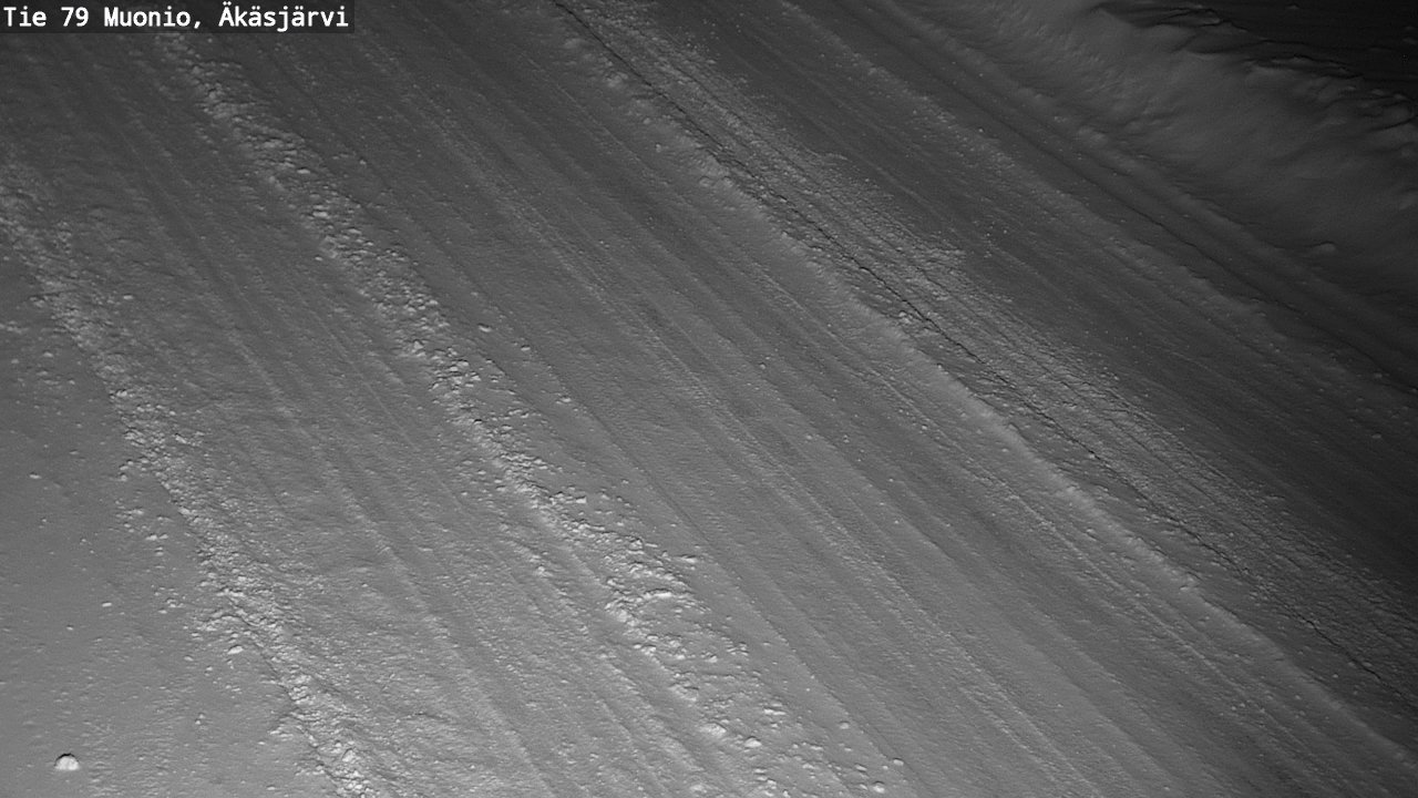 Weather Camera Image Väg 79 Muonio, Äkäsjärvi, Muonio, Lappi