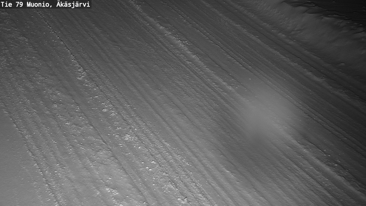 Weather Camera Image Väg 79 Muonio, Äkäsjärvi, Muonio, Lappi